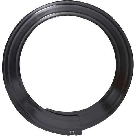 FireFix Mauerrosette Ø 140-165mm verstellbar schwarz Rohr Ofen Kamin Rohrrosette