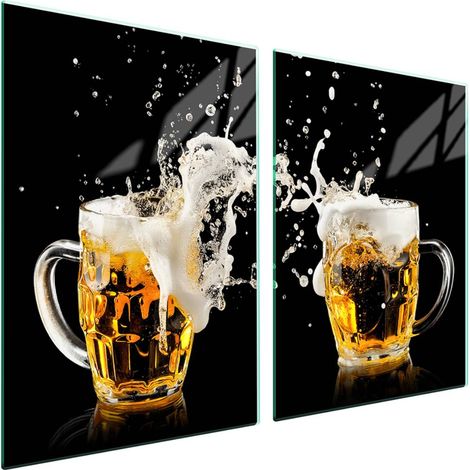 Protection de plaque de cuisson en verre 2x45x52 Bière (1/5)