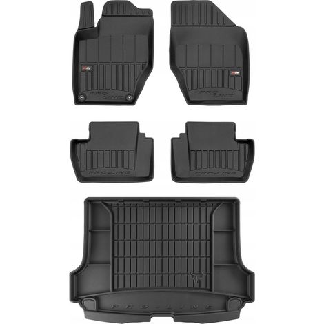 SET Alfombrillas goma 3D Peugeot 308 1 Kombi 2007-2013 7 plazas con (1/5)
