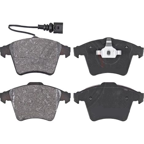 KIT PASTIGLIE FRENO ANTERIORI compatibile con VW MULTIVAN V (7HM, 7HN, 7HF, 7EF, 7EM, 7EN) / PASTIGLIE FRENANTI AUTO OEM 37416  37415, / SOSTITUZIONE DIRETTA / BASSA POLVERE / SILENZIOSO (1/4)