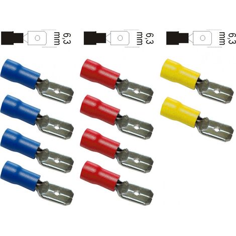 Conectores Clips Macho Variados Blíster - Zenitech (1/2)