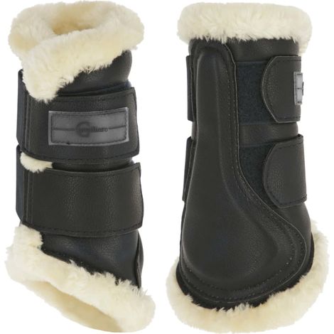 Guêtres souples Pelisa pour poney Noir S Covalliero (1/3)