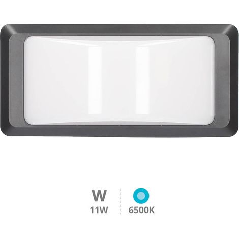 GSC 200205044 Aplique pared LED Anthe 12W 6500K IP65 Gris antracita (1/4)
