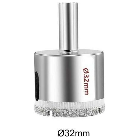 Fresa Diamante Frese Vetro Ceramica 32 Mm (1/2)