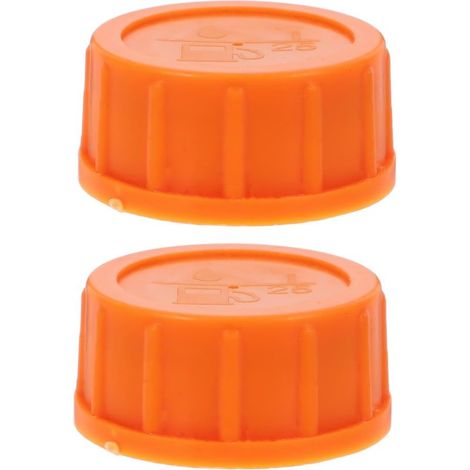 Lot de 2 Bouchons de Réservoir D’Essence pour Petit Moteur, Bouchon de Pression Ventilé avec Joint en Caoutchouc Renforcé, Compatible Tondeuses à Gazon et Outils de Jardin, (1/5)