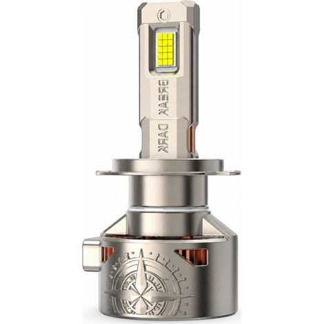 Ampoule LED H7 pour Phare de Voiture, 240 W, Argentée, REDSEA (1/5)