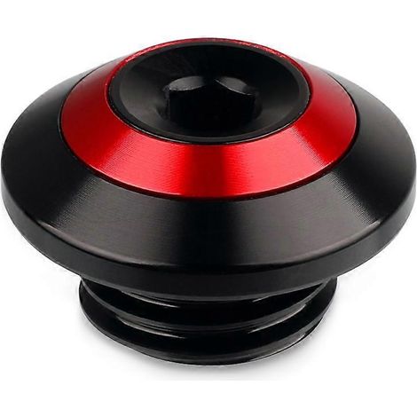 Aplicable a la tapa de llenado de aceite del motor para YAMAHA T-MAX TMAX 500 530 2008- 2018 2017 2016 2015 2014 2013 2012 Tapa de llenado de aceite de motocicleta (Rojo) (1/5)