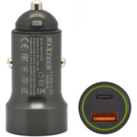 Trade Shop - Type-c/usb-a 5a Caricabatter By Car Er Accióng Power Ma-c016 - (1/4)
