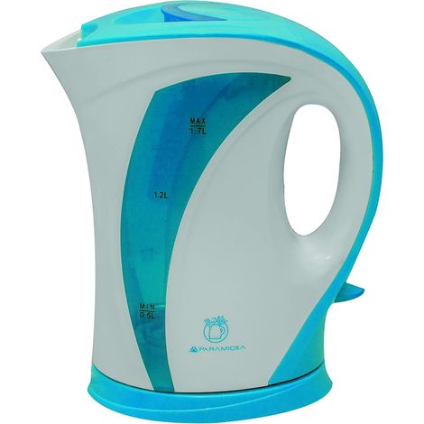 Hervidor eléctrico MyIdea BE1050 de 1.7 litros y 2200W con apagado automático  Color: Azul