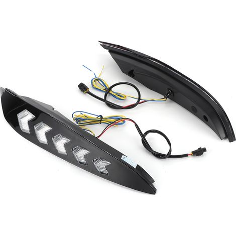 Feux de jour LED 3 couleurs clignotants pour Mazda 3 Axela 2019-2021, phares de signalisation (1/5)