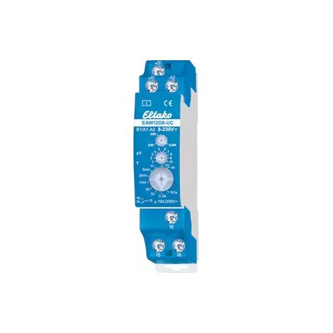 Eltako 23001702 EAW12DX-UC Zeitrelais Monofunktional 230 V 1 St. Zeitbereich: 0.1 s - 40 h 1 Wechsle (1/2)