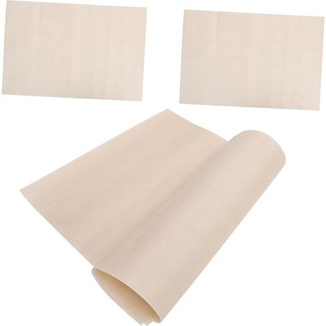 3 Pièces Lot De Plaques De Cuisson Antiadhésives Réutilisables Pour Four Plaque Antiadhésive'Beige'60X40cm
