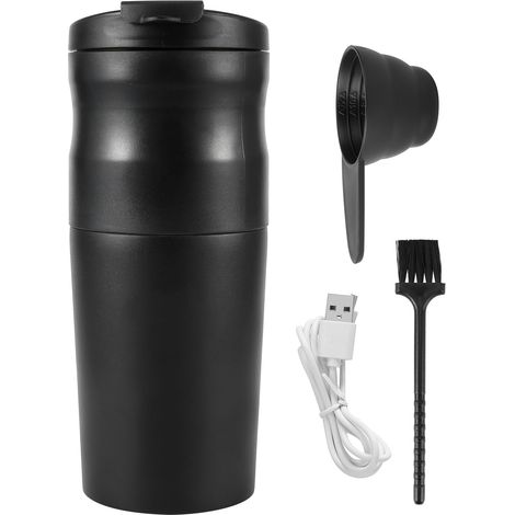 Elektrische Kaffeemühle aus Edelstahl – Tragbare USB-Kaffeemühle für die Küche (1/5)