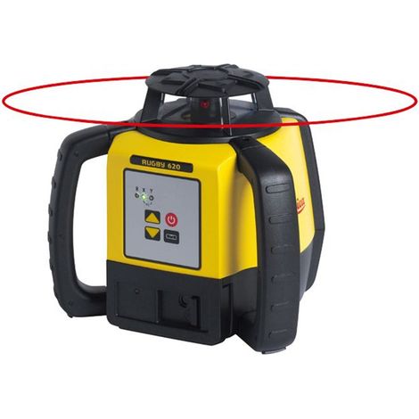 Niveau laser rotatif LEICA, précision ± 1,5 mm, portée 800 m, simple et fiable. (1/2)