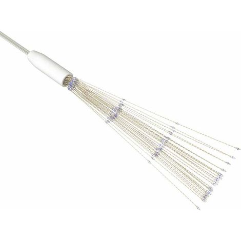 vidaXL Feu d'artifice extérieur 20 cm 140 LED bleu clair, décoration de Noël lumineuse pour jardin et terrasse (1/5)
