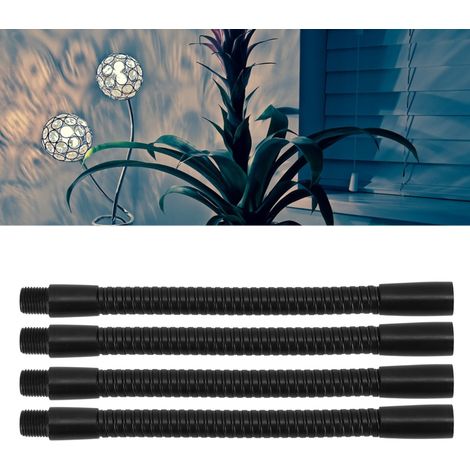 Lampe de bureau LED à col de cygne, tube flexible, accessoires pour lampe de bureau, accessoires d'éclairage, tube flexible LED, tube métallique, 15 cm (1/5)
