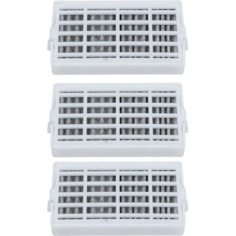 3-teiliger Kühlschrank-Luftfilter, Ersatzsieb für Kühlschrank-Luftfilter (1/4)