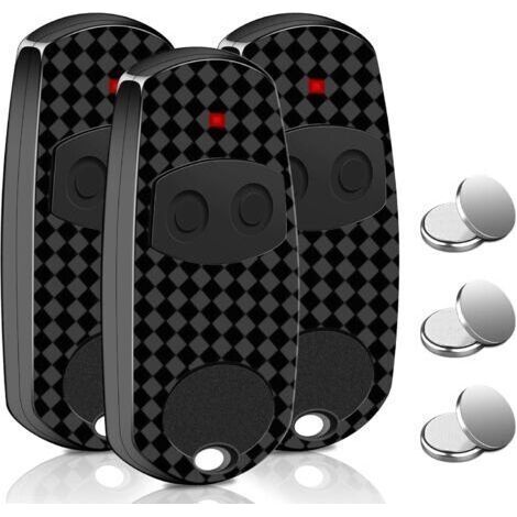 3PCS Telecommande pour Came 433,92 MHz Top 432EE, 2 Canaux Telecommande Portail Compatible avec Came Top-432EE/ EV/NA (1/5)