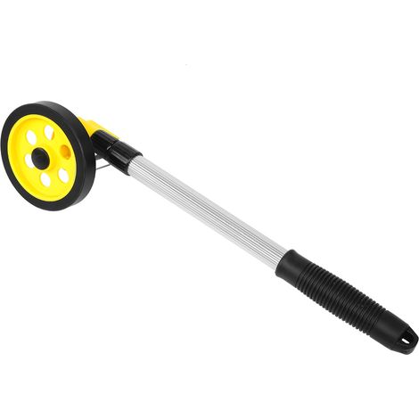 Roue de mesure à distance WS-202 C2, poignée réglable, haute visibilité, ruban de mesure de précision, outil de géomètre, compteur de distance portable, équipement de chantier robuste. (1/5)