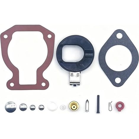 Kit de reconstruction de carburateur pour Johnson pour evinrude 4-15HP - Kit de réparation de moteur de bateau - Remplace 398453 398452 391305 (1/5)