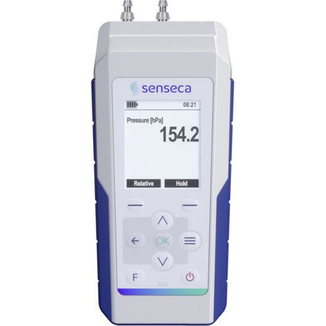 Senseca PRO 215-4 Differenz-Druckmessgerät  Luftdruck, Nicht aggressive Gase, Korrosive Gase 500 hPa