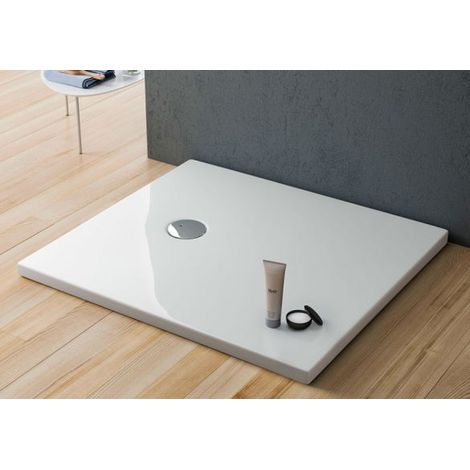 Glass - Piatto Doccia 80x90 cm planor In Acrilico Rinforzato - altezza 3,5 cm