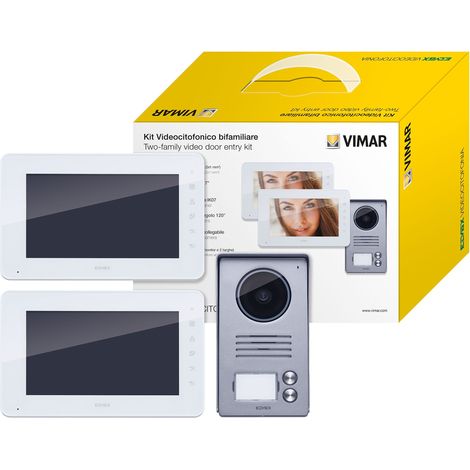 Videocitofono bifamiliare Vimar Elvox K40911 7 a colori (1/5)