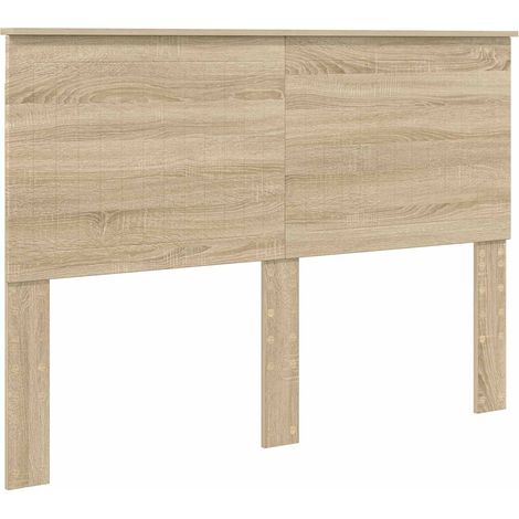 vidaXL Tête de lit Chêne Sonoma 140 cm Bois d'ingénierie
