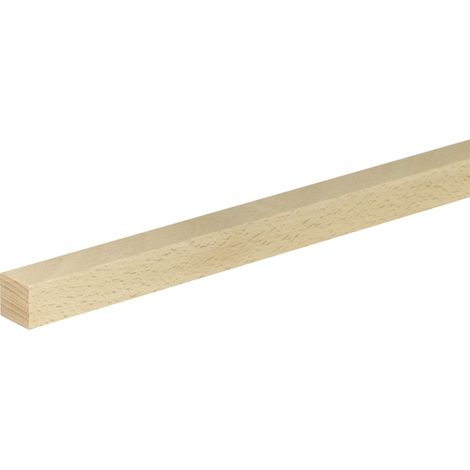 FN Neuhofer Flachleiste 95 cm 23 x 23 mm Buche Leisten (1/3)