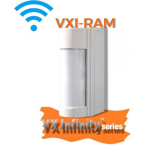 Optex sensore antifurto doppio infrarosso esterno wireless 90° - VXI-RAM