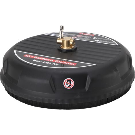 Balai laveur pour nettoyeur haute pression 15 pouces 2 tuyères rechange raccord rapide 1/4 pouce 4000 PSI appareil nettoyage sol allée trottoir terrasse (1/5)