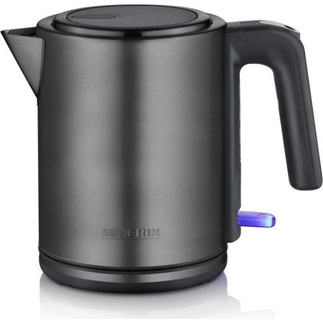 Severin WK 9342 Bollitore Elettrico 1L Nero Acciaio