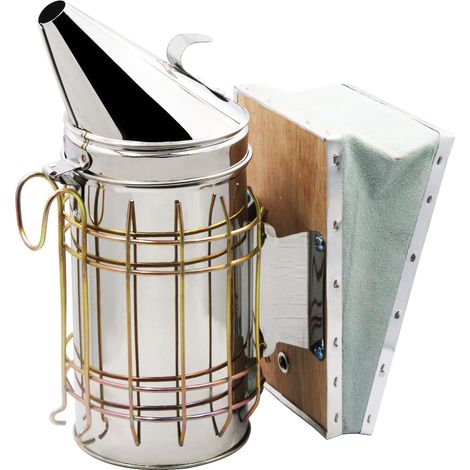 Bienenstockräucherofen, präziser Blasmechanismus, spitz zulaufend, robust, sicher, Imkergerät, Imkerwerkzeug für den Außenbereich (1/5)