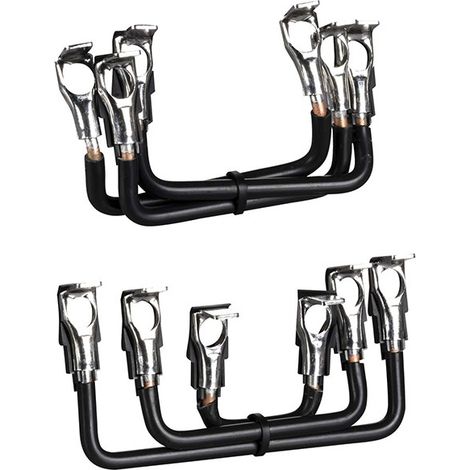 Juego Conex POTENCIA 220V, 16A, 3 polos, ideal para conexiones eléctricas seguras. (1/2)