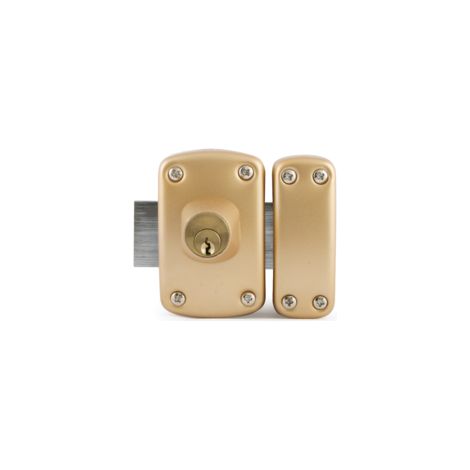 Verrou D5 double cylindre 50mm 3 clés - IFAM - 27500 (1/2)
