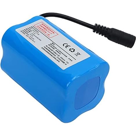 Keenso Batterie de Bateau RC, Batterie de Bateau de Nidification RC 12000mAh 7.4V Batterie au Lithium Rechargeable Batterie de Hors-Bord à Grande Vitesse pour Modèle RC (1/5)