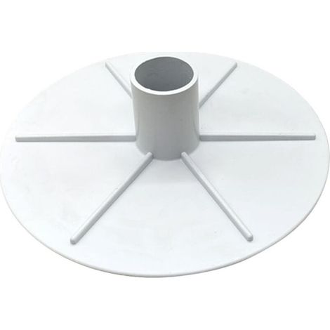 Skimmer VAC Adaptateur, Adaptateur D'aspiration pour Skimmer De Piscine - Accessoires De Remplacement PENTAIR/American S15 Skimmer VAC Plate Fits Admiral S15 & S20 Skimmers (1/5)