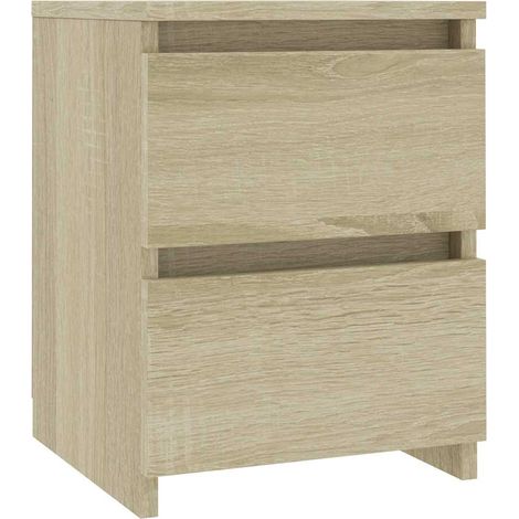 Maison Exclusive - Comodino Rovere Sonoma 30x30x40 cm in Legno Multistrato (1/5)