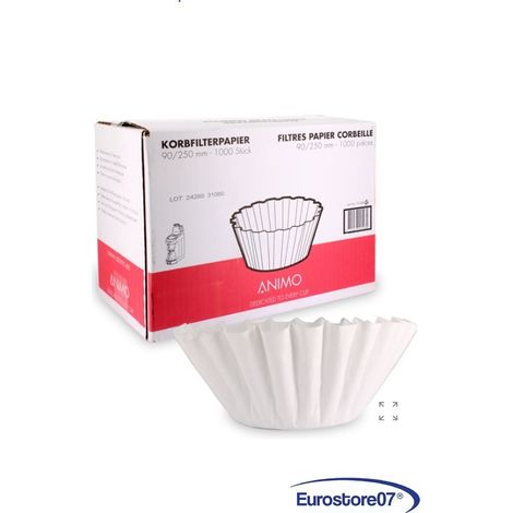 Macchina caffe' Filtro carta a cesto Ø90/250mm -   Animo 01088   PZ 1000