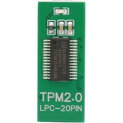 Module de cryptage TPM 2.0 20 pins - Sécurité renforcée pour ordinateur - Composant PC LPC (1/5)