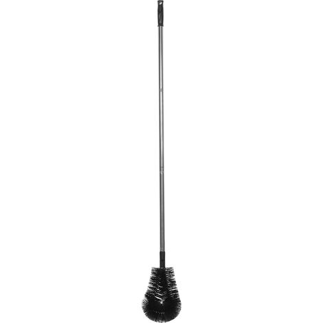 Outil de nettoyage gouttières et toitures avec brosses en acier (1/5)