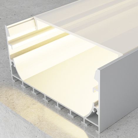Profilé tout aluminium - 2 mètres Aluminium - Ledme - LM3793