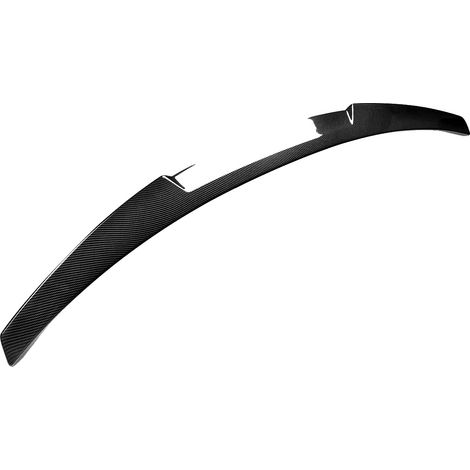 Alerón trasero, ABS de alta calidad, diseño aerodinámico, aspecto de fibra de carbono. (1/2)