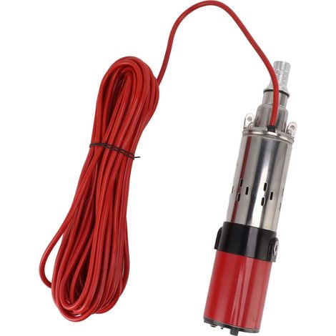 Pompe à eau 12V DC 220W Moteur à charbon Inox Électrique Vis Sans Fin 30m Hauteur de Relevage (1/5)