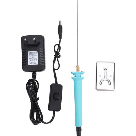 Coupe-mousse électrique stylo de découpe de polystyrène professionnel 30W fil chaud polystyrène 15cm bricolage modélisation artisanale chauffage rapide Protection de sécurité prise ue. (1/5)