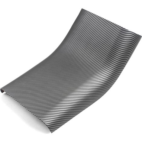 Suitable for Tesla Model 3Y rear air conditioning vent kick-proof decorative cover, automotive interior trim panel - ABS plastic - matte carbon texture (1/4)