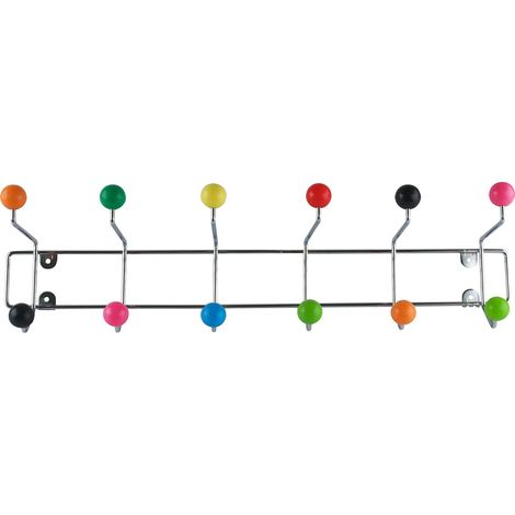 GoodHome Saturnus Hutständer farbenfroh 53 cm Metall