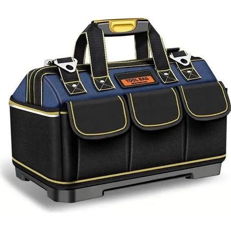 Sac à outils multifonctionnel, grande capacité, imperméable et résistant à l'usure, avec de multiples poches - 40 x 22 x 29 cm (1/5)
