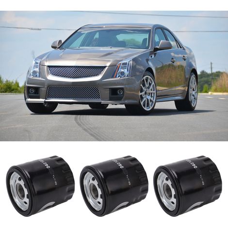 Ensemble de 3 filtres à huile moteur pour Jeep Chrysler Dodge Ram (OE : MO-339) (1/5)