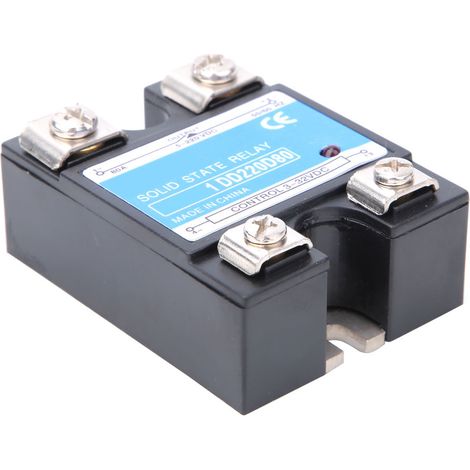 Halbleiterrelais DC DC SSR Eingang 3-32VDC Last 5-220VDC Steuerrelais (80A) (1/5)